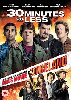 30 Minutes Or Less/Zombieland 2011 DVD / Limited Edition