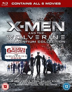 X Men And The Wolverine Adamantium Collection (6 Films) Blu-Ray