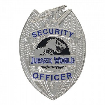 Jurassic World Limited Edition Replica Security Officer Badge - MangaShop.ro