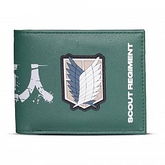 Attack on Titan Bifold Wallet Graphic Patch