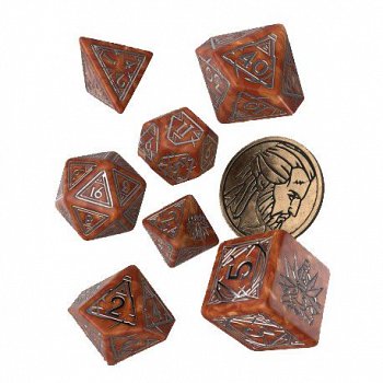 The Witcher Dice Set Geralt The Monster Slayer (7) - MangaShop.ro