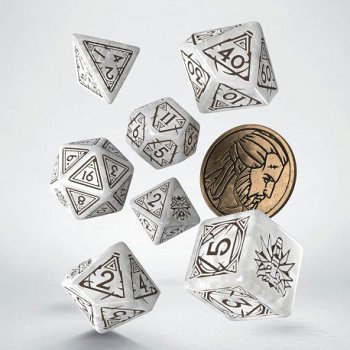 The Witcher Dice Set Geralt The White Wolf (7) - MangaShop.ro