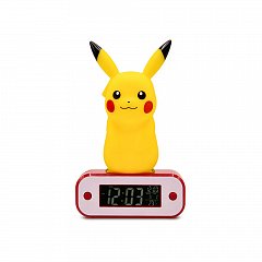 Pokemon Alarm Clock with Light Pikachu 18 cm