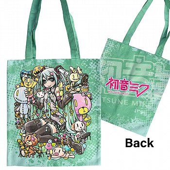 Hatsune Miku Tote Bag Hatsune Miku & Wild Friends - MangaShop.ro