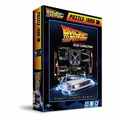 Back to the Future Puzzle Powered by Flux Capacitor